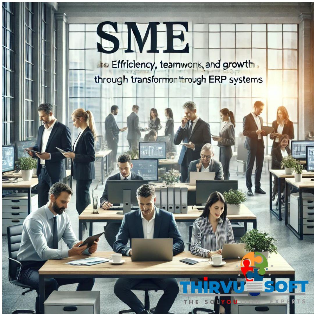 Digital Transformation for SMEs: The Role of ERP in Business Growth - Cover Image